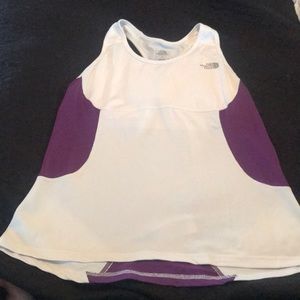 Large North Face Workout Tank top